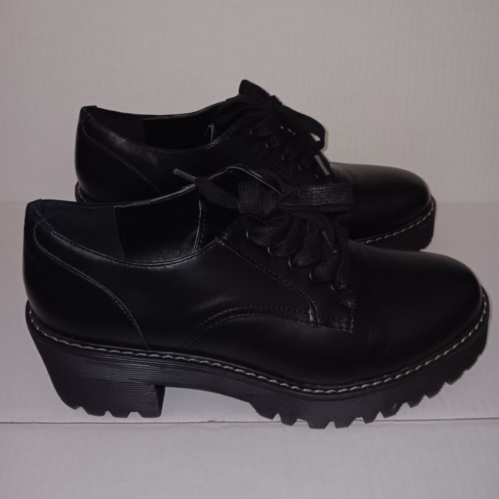 MADDEN GIRL HALSEE PLATFORM LUG SOLE OXFORD SHOES - Picture 7 of 15